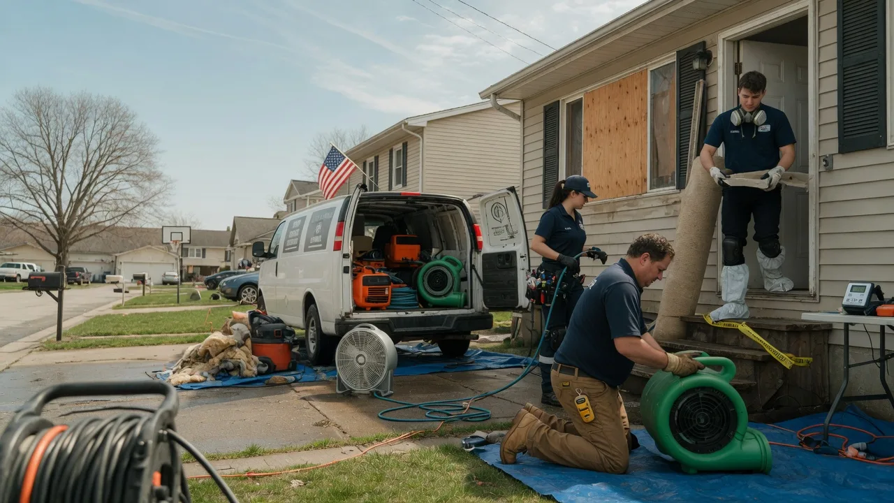 Water Damage Restoration in Carlton, PA near me